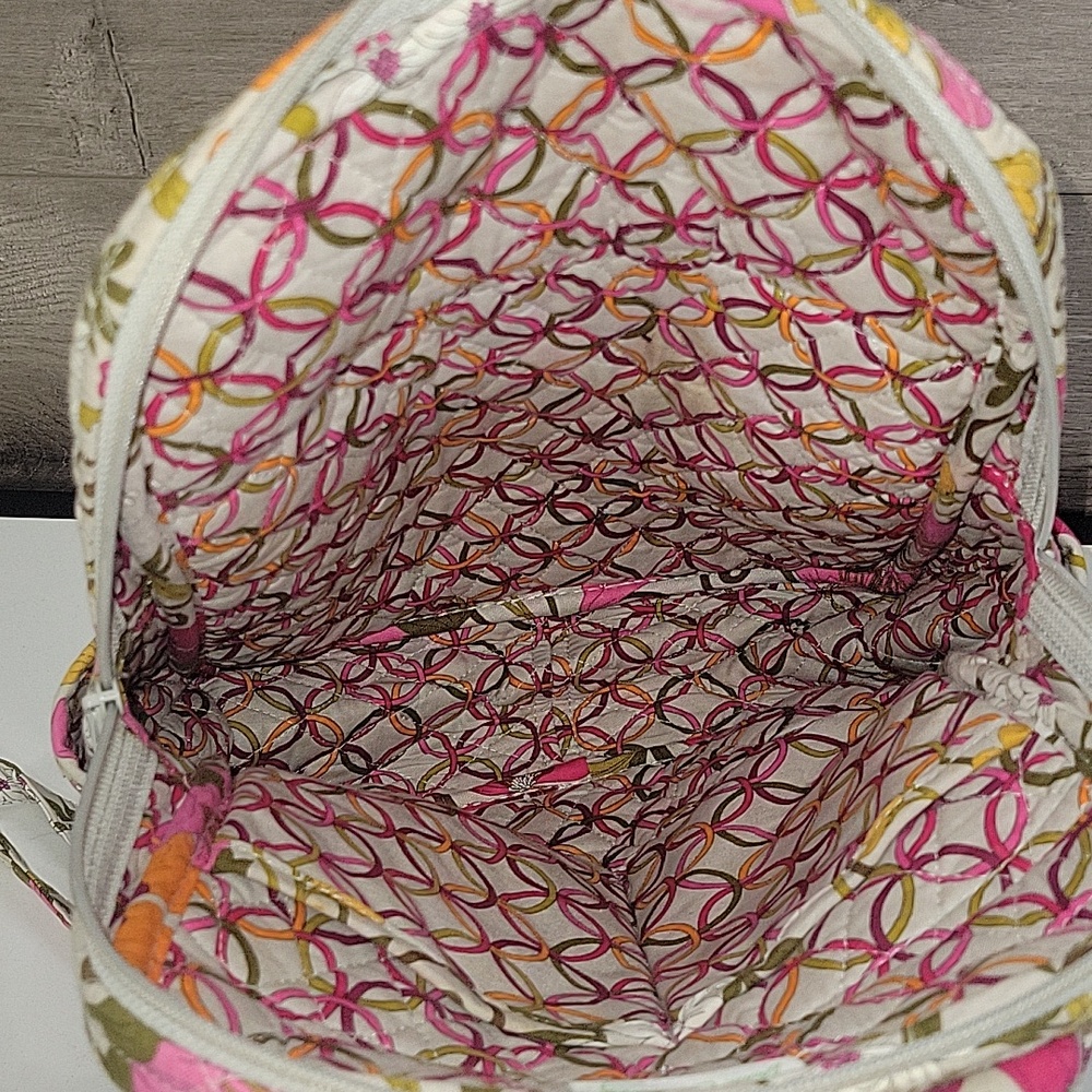 Vera Bradley Small Quilted Floral Backpack - Picture 9 of 14